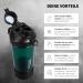 720 DGree Fitness Shaker Ubershaker 550ml - Leakproof BPA-Free Protein Mixer Cup for Creamy Shakes - Premium Gym & Workout Nutrition in Emerald Green - Buy Online on GoSupps.com