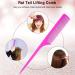 3 Piece Plastic Rat Tail Teasing Comb Set | 9 Inch Styling Comb for Men, Women, Girls | Salon & Home Hair Supplies - Buy Online on GoSupps.com