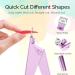 MELODYSUSIE Small D-Pink Nail Clippers for Acrylic & Gel Nails - Professional Rustproof Trimmer Tool for Manicure & Pedicure - Buy Online on GoSupps.com