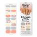 MOYOU LONDON Semi Cured Gel Nail Wraps 20 Pcs Gel Nail Polish Strips for Salon-Quality Manicure Set with Nail File & Wooden Cuticle Stick (UV/LED Lamp Required) - Bugs Bunny