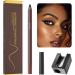 Eyeliner pencils gel eyeliner pencil with sharpener waterproof and long-lasting eyeliner for natural beauty - Buy Online on GoSupps.com