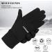 TagVo Winter Sports Gloves | Slip-Resistant Bicycle & Outdoor Work Gloves | Waterproof Windproof & Touchscreen Ready | Super Grip & Thin Fleece Lining in Black - Buy Online on GoSupps.com