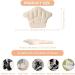 Self-Adhesive Heel Grips Inserts for Loose Shoes & Boots - Reusable Heel Guards - 4 Pack Apricot Heel Protector Pads - Buy Online on GoSupps.com