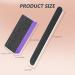 Buy SKYPIA 4 Pack Black Nail File 100/180 Grit & Purple 3 Sided Buffer Block Set - Best Nail Care Tools for Professional Finishing | International Shipping Available - Buy Online on GoSupps.com