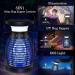 Solar Mosquito Zapper Cordless & Rechargeable Bug Zapper 3 in 1 Waterproof Bug Killer 4200V & 18W Electric Fly Trap Can Attract Gnats Up to 2100 Sq Ft for Camping Patio Yard Home - Buy Online on GoSupps.com