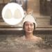 2-Piece Sauna Hat for Men & Women | Russian Sauna Cap | Banya Shower Hat | Perfect Sauna Gift - White - Buy Online on GoSupps.com
