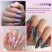 Lavender Violets 13 Pcs Gel Nail Polishes Set 9+3 Nude pink purple Nail Art Design UV LED Soak Off With Base Coat Matte n No Wipe Top Coat Nail File Starter Kit F687 D142 - Buy Online on GoSupps.com