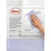 Mery 0951.01 Purple Cleaning Cloth Premium Quality for Streak-Free Shine | International Shipping Available - Buy Online on GoSupps.com