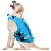 Convinite Adjustable Dog Life Jacket - Premium Safety Vest for Small Medium & Large Dogs - Ideal for Boating Swimming & Surfing - Reflective Design & Comfortable Handle - Size L Blue - Buy Online on GoSupps.com