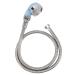 Shampoo Bowl Sprayer Hose Hairdressing Safe Professional Shampoo Bed Sprayer Alloy Replacement for Barbershop