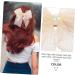 DOITOOL Bow Flower Mesh Lace Hairpin Hair Accessories Girls Hair Bows Girls Bows for Hair Girls Barrettes for Hair Lightweight Hair Clip Ribbon Hair Bows French Toddler Headgear Metal - Buy Online on GoSupps.com