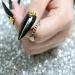 JERCLITY Gold & Silver Cone Nail Charms | Alloy Mini Metal Rivet Nail Studs for Acrylic Nails | Punk Style Nail Art Accessories - Buy Online on GoSupps.com