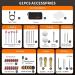 HARDELL Mini Cordless Rotary Tool USB Charging 5-Speed Rotary Tool Kit with 61 Accessories Multi-Purpose 3.7V Power Rotary Tool for Sanding Polishing Drilling Etching Engraving Cutting DIY Orange - Buy Online on GoSupps.com