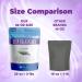 Deep Relaxation Bath Salt - 32oz Epsom Salt with Lavender Essential Oil and Vitamin C - BPA Free Pouch - 2lb Pack - Buy Online on GoSupps.com