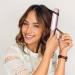 Ceramic Tourmaline Ionic Flat Iron - Pink Hair Straightener with Tourmaline Ceramic Plates for Smooth Sleek Styling - Buy Online on GoSupps.com