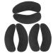 GLEAVI 12 Pairs Anti-wear Stickers for High Heels Shoes for Women Dressy Heels Heel Pad Heel Cushion Inserts High Heels Shoes for Women Insoles for Sandals Miss Front Pad Patch Gel