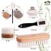 SULPO 7-Piece Shoe Polish Kit - Leather Cleaning Brushes - 2 Brushes Soft Bristles - 2 Polishing Brushes - 1 Dirt Brush - 1 Brush with Brass and Nylon Bristles - 1 Crepe Brush Nubuck Leather - Buy Online on GoSupps.com