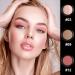 PHOERA Foundation 3 PCS Contour Stick Makeup Kit Highlighter Blush & Bronzer for Sculpting Cheeks | Fair-Light Contour Shades 102+ (Nude+#03 #09 #12) - International Shipping Available - Buy Online on GoSupps.com