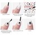 EBANKU Poker Nail Art Stickers - 10 Sheets Playing Card Style Decals for Women and Girls - Numbers, Letters, Graphics - DIY Nail Design Accessories - Buy Online on GoSupps.com