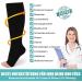 Evolyline Medical Compression Stockings for Women & Men - 20-30 mmHg Thrombosis & Support Socks for Varicose Veins - Black Ankle Length - Buy Online on GoSupps.com