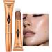 Highlighter Makeup Liquid - Waterproof Face Contouring Highlighter Wand | Brighten Makeup for Face Attached Easy to Blend Smooth Natural Matte Finish Frifer Highlighter 1# - Buy Online on GoSupps.com