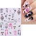 JMEOWIO 3D Embossed Halloween Nail Art Stickers Decals Self-Adhesive 5D Cute Ghost Pumpkin Star Nail Supplies Nail Art Design Decoration Accessories 4 Sheets - Buy Online on GoSupps.com