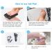 Wewesgao Non-Toxic Ink Pads for Baby Footprints and Pet Paw Prints - Smudge-Proof, Easy to Clean | Perfect Family Memory Gift - Long Lasting Keepsakes (Black) - Buy Online on GoSupps.com
