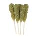 Sivifood Kandiszucker Sticks with Mint - 10 Premium Goldener Kandis for Tea | Perfect Peppermint Gift Decoration - Buy Online on GoSupps.com