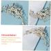 Ipetboom 1pc Pearl Comb Tiara Wedding Hair Clips for Brides Wedding Hair Comb Floral Hair Comb Sparking Crystal Hair Comb Women Hair Comb Hair Accessories Costume Women's Hair up - Buy Online on GoSupps.com