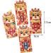 4Pcs New Year Red Envelopes Hong Bao 2024 Dragon Hongbao Present 3D Dragon Red Envelopes Red Packets for Birthday Festival B Style B - Buy Online on GoSupps.com