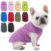 BEAUTYZOO Dog Fleece Vest Sweater Winter Jacket for Small and Medium Dogs with D-Ring Leash Cold Weather Coat Hoodie for XS S M Dogs Boy or Girls Small PURPLE