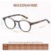 Eyeguard Ultra Thin 2-Pack Reading Glasses for Men & Women - Round Blue Light Filter Glasses with Spring Hinges - Tortoise/Black 2.0x - Buy Online on GoSupps.com