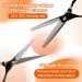 NVIYAM Hairdressing Scissors Set 15 Pieces Hair Cutting Scissors Professional Set 6.7 Inch Hair Cutting Scissors Professional Thinning Scissors Set for Women Men Children Family Hairdressing - Buy Online on GoSupps.com