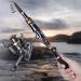 PLUSINNO Fishing Rod and Reel Combos  Bronze Warrior Toray 24-Ton Carbon Matrix Telescopic Fishing Rod Pole  12 +1 Shielded Bearings Stainless Steel BB Spinning Reel  Travel Freshwater Fishing Gear Fishing rod+reel(No Lure - Buy Online on GoSupps.com