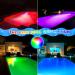 EEIEER Pond Lights 64 LED RGB Underwater Swimming Pool Lights with Remote Control, IP68 Waterproof for Aquarium, Garden, Yard, Fountain - Blue (LT-01) - Buy Online on GoSupps.com