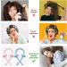 HMMJ Women Heatless Curling Rod Headband No Heat Curl Silk Ribbon with Hair Clips and Scrunchie Sleeping Hair Rollers DIY Hair Styling Tools Kit for Soft Headband Wave Formers Hair Curlers 14 - Buy Online on GoSupps.com