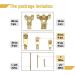 Mr. Pen- Picture Hanging Kit  220pc  Picture Hangers  Nails for Hanging Pictures  Wall Hangers  Picture Hanging  Picture Hanging Hooks  Frame Hanging Hardware  Picture Hooks  Wall Hanging Kit - Buy Online on GoSupps.com