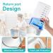 Cbilzxer Airtight Detergent Dispenser with Measuring Cup Washing Powder Storage Box PET Plastic Clear BPA-Free Multi-Purpose Washing Powder Dispenser for Detergent Cereals (2300 ml) 2300ml - Buy Online on GoSupps.com