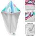 Cute Cartoon Dolphin Girl Hair Towels 2 Pack - Super Absorbent Quick Dry Turbans for Women & Girls - Buy Online on GoSupps.com