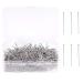 1000PCS Straight Pins  Durable Stainless Steel Dressmaker Pins  Straight Pins Sewing with Plastic Boxes  Fine Satin Pins  Flat Head Pins for Jewelry Making  Sewing Crafts