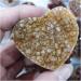 Natural Yello Crystal Cluster Raw Rock Citrine Quartz Carved Love Heart Ornaments Stone Products Gifts for Woman 65-85g - Buy Online on GoSupps.com