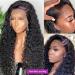 30 Inch Water Wave Lace Front Wig Human Hair 13x4 | 180% Density Wet & Wavy Pre Plucked Wig for Black Women - Buy Online on GoSupps.com