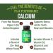 Peak Performance Vegan Calcium Supplement with Vitamin C, D3, K, and Magnesium - 120 Capsules for Bone Health - Buy Online on GoSupps.com