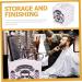 Minkissy Scissors Shear Storage Box - Hairdresser Organizer & Salon Accessories - Durable Plastic - 12.2x11.8cm - Buy Online on GoSupps.com