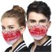 BEIBEIA Adults Valentine's Day Disposable Face_Masks Festival Party 3Ply Breathable Bandanas Cute Funny Balaclava Outdoor Daily Use - Buy Online on GoSupps.com