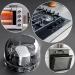 6 Pack Gas Stove Button Covers | Child Safety Oven Lock | Transparent & Black Button Protection - Buy Online on GoSupps.com