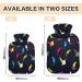 2L Hot Water Bottle with Cat Star Cover | Pain Relief Hand & Feet Warmer for Winter - Shop Internationally - Buy Online on GoSupps.com