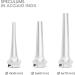 AISI Veterinarian Otoscope with LED Light - 3V 3 Stainless Steel Cones 24-Month Guarantee - Ideal for International Shipping - Buy Online on GoSupps.com