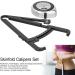 Body Fat Caliper BMI Measuring Tape Body Fat Tester Skinfold Calipers Body Fat Measure Tape Set for Measuring Body - Buy Online on GoSupps.com