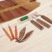 Tekchic Wood Carving Tools Whittling Kit - Deluxe Spoon Carving Knife Set for Beginners | 13 Knives with Leather Case - Buy Online on GoSupps.com